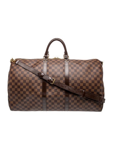 Damier Ebene Keepall Bandouliere 55 Vintage