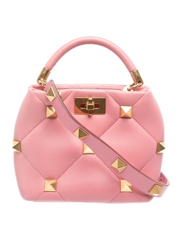 Rockstud Top Handle Bag