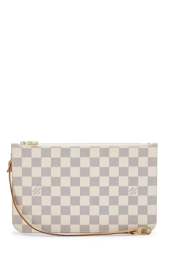 Damier Azur Neverfull Pouch MM NM