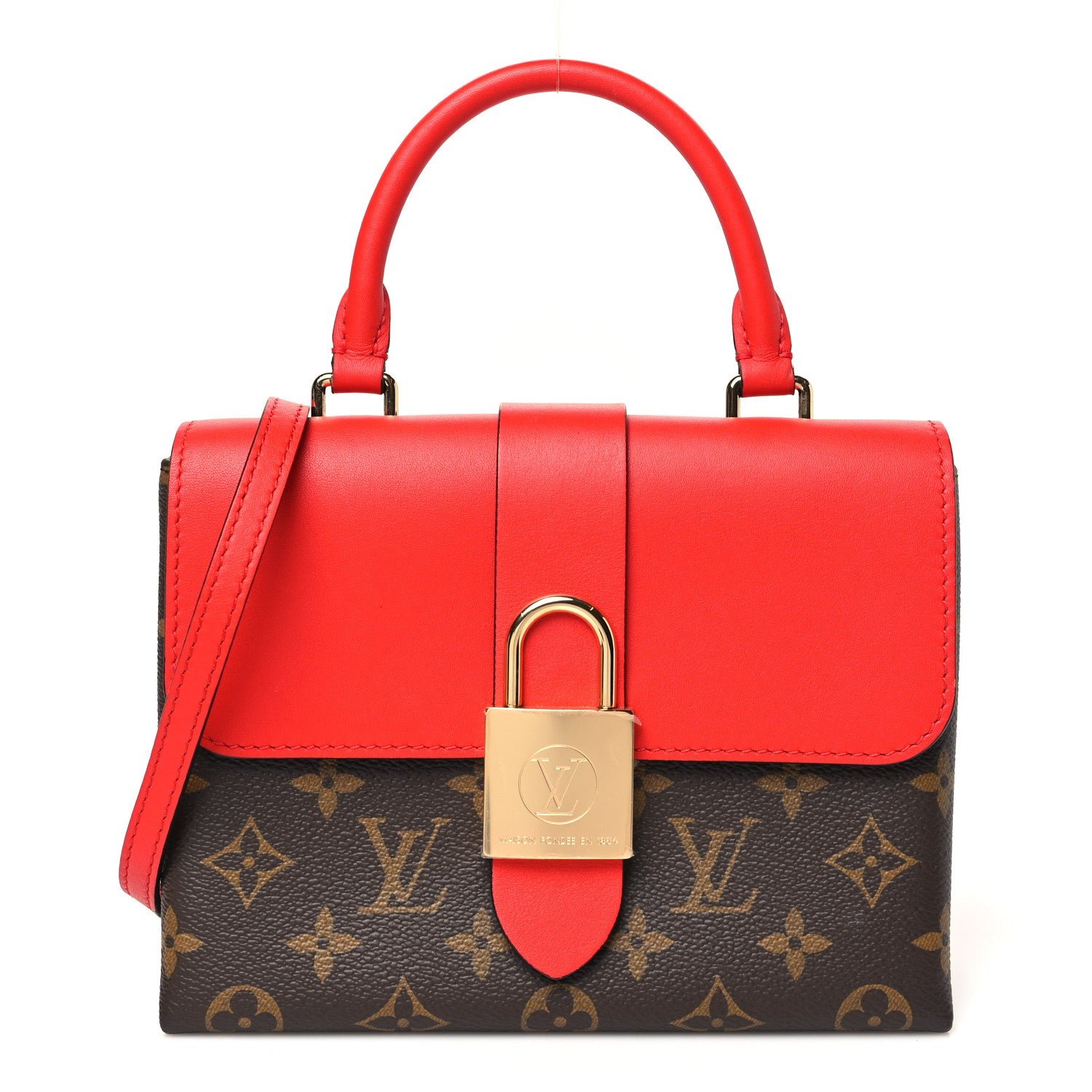 Louis Vuitton Monogram Locky BB Coquelicot