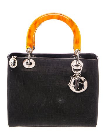 Canvas Lady Dior Medium Vintage