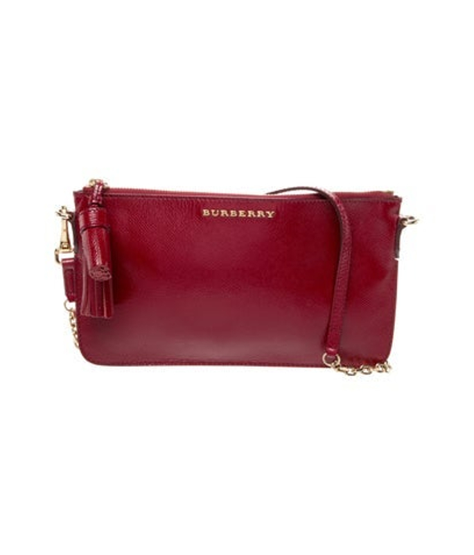 Burberry Patent Leather Crossbody Bag