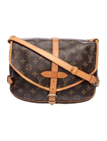 LV Monogram Saumur 30 Vintage
