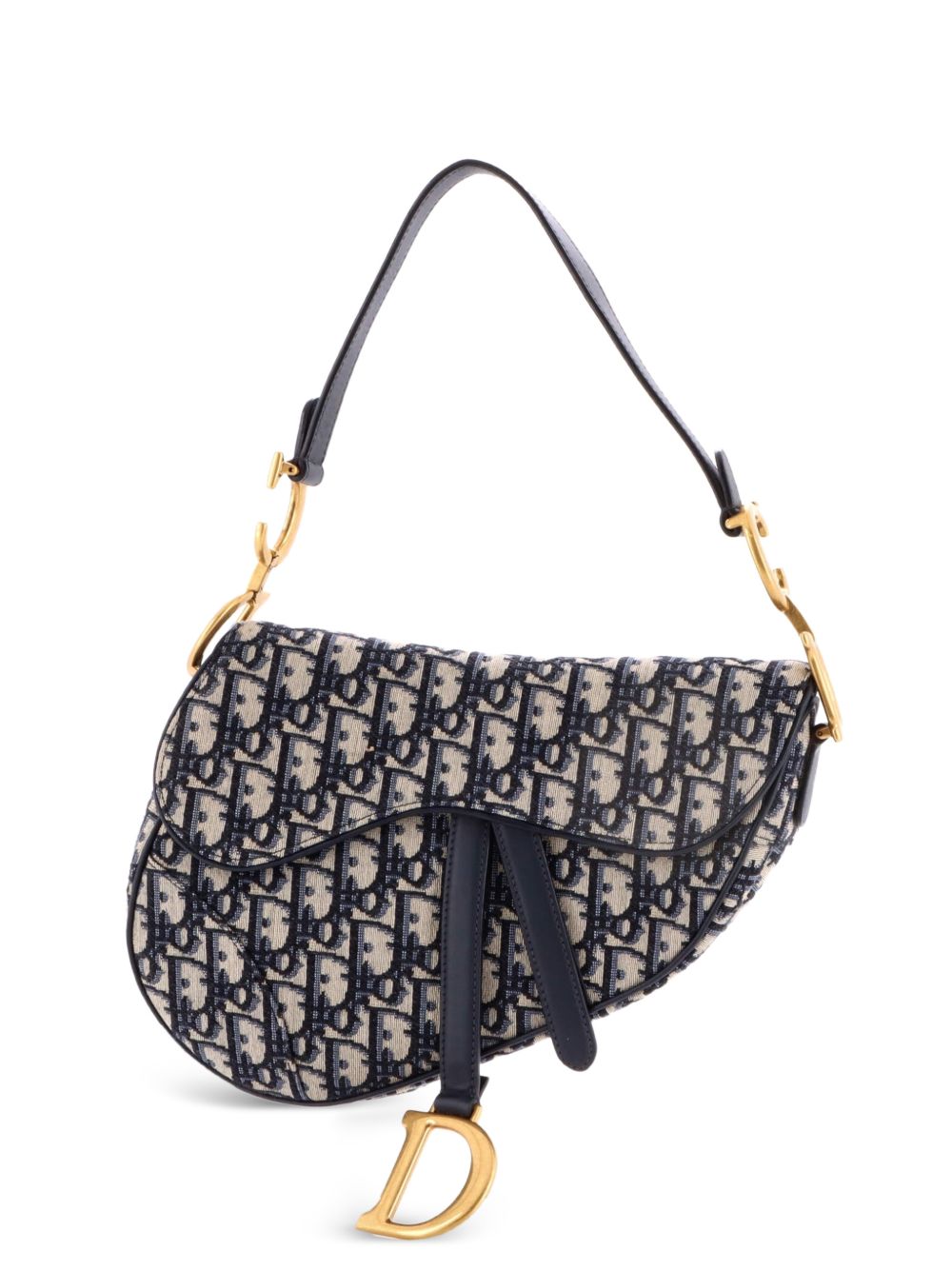 Saddle Handbag Oblique Canvas Medium shoulder bag