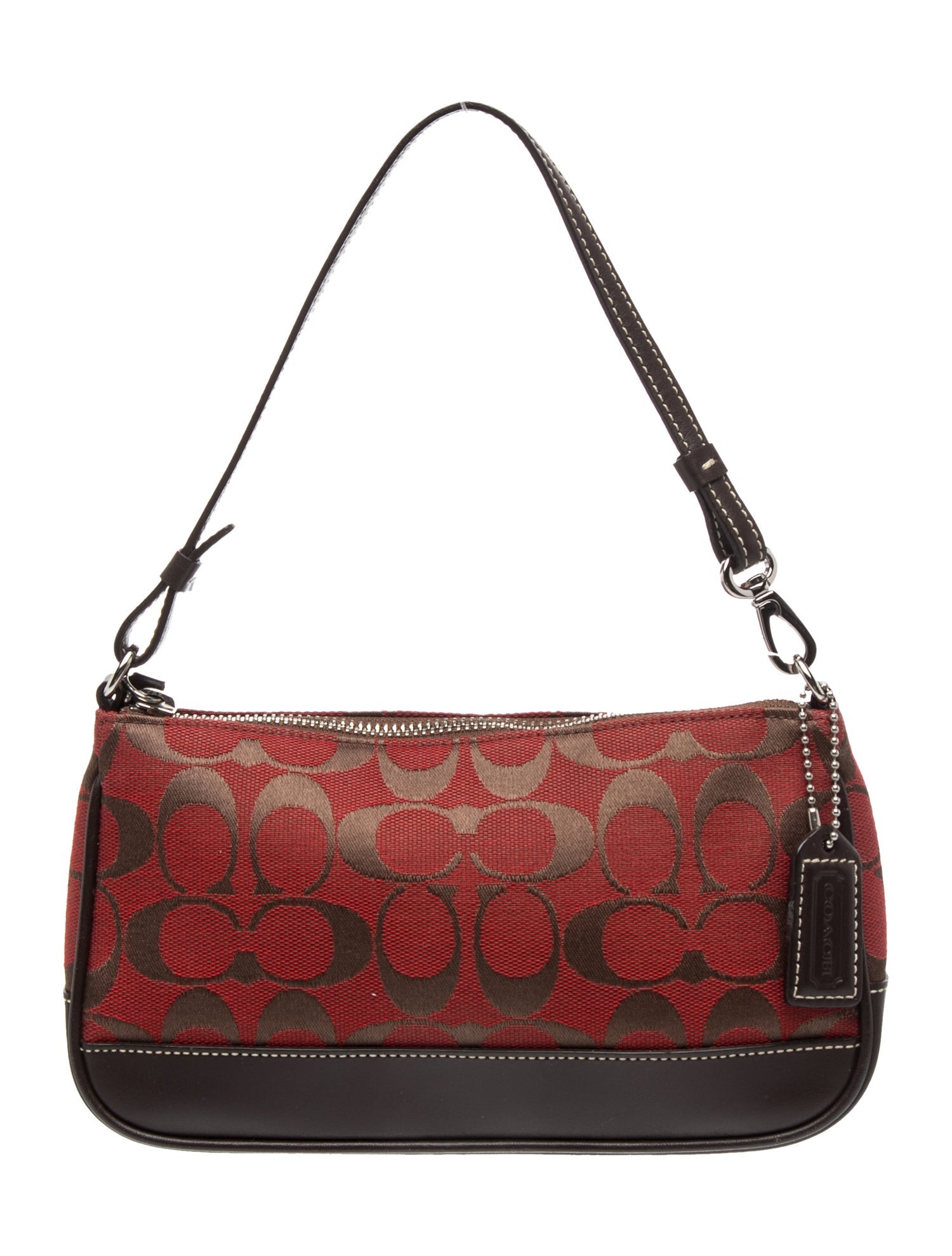 Coach Jacquard Shoulder Bag