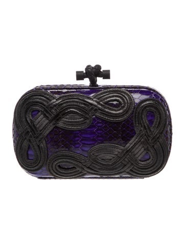 Bottega Veneta Snakeskin Knot