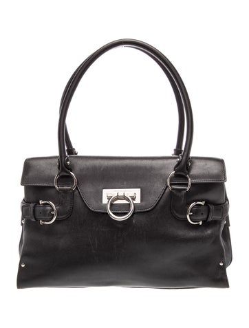 Gancini Top Handle Bag
