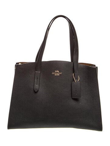 Leather Top Handle Bag