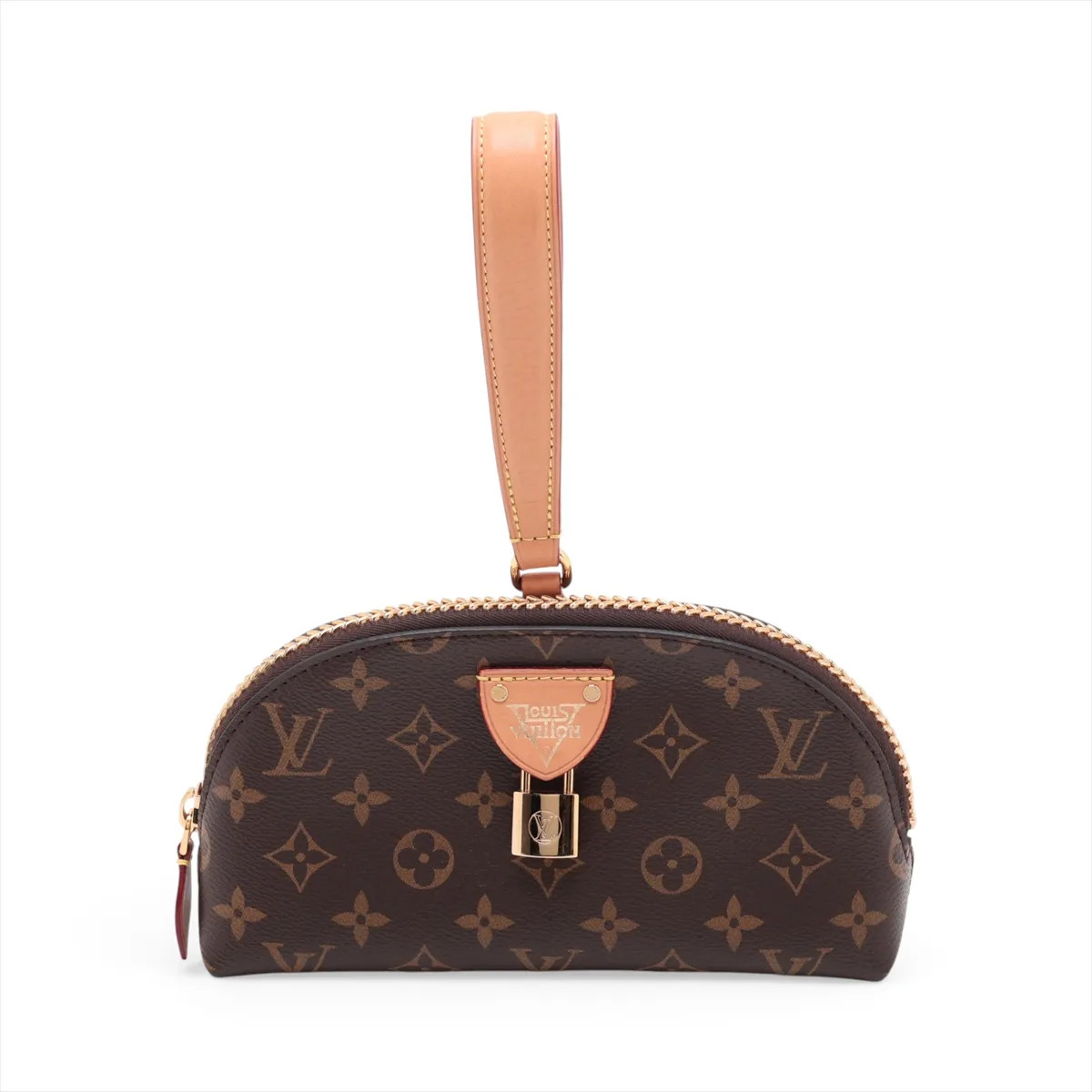 Louis Vuitton Monogram Pochette LV Moon M44943 Brown There was an RFID response