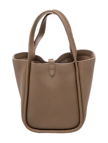Leather Top Handle Bag