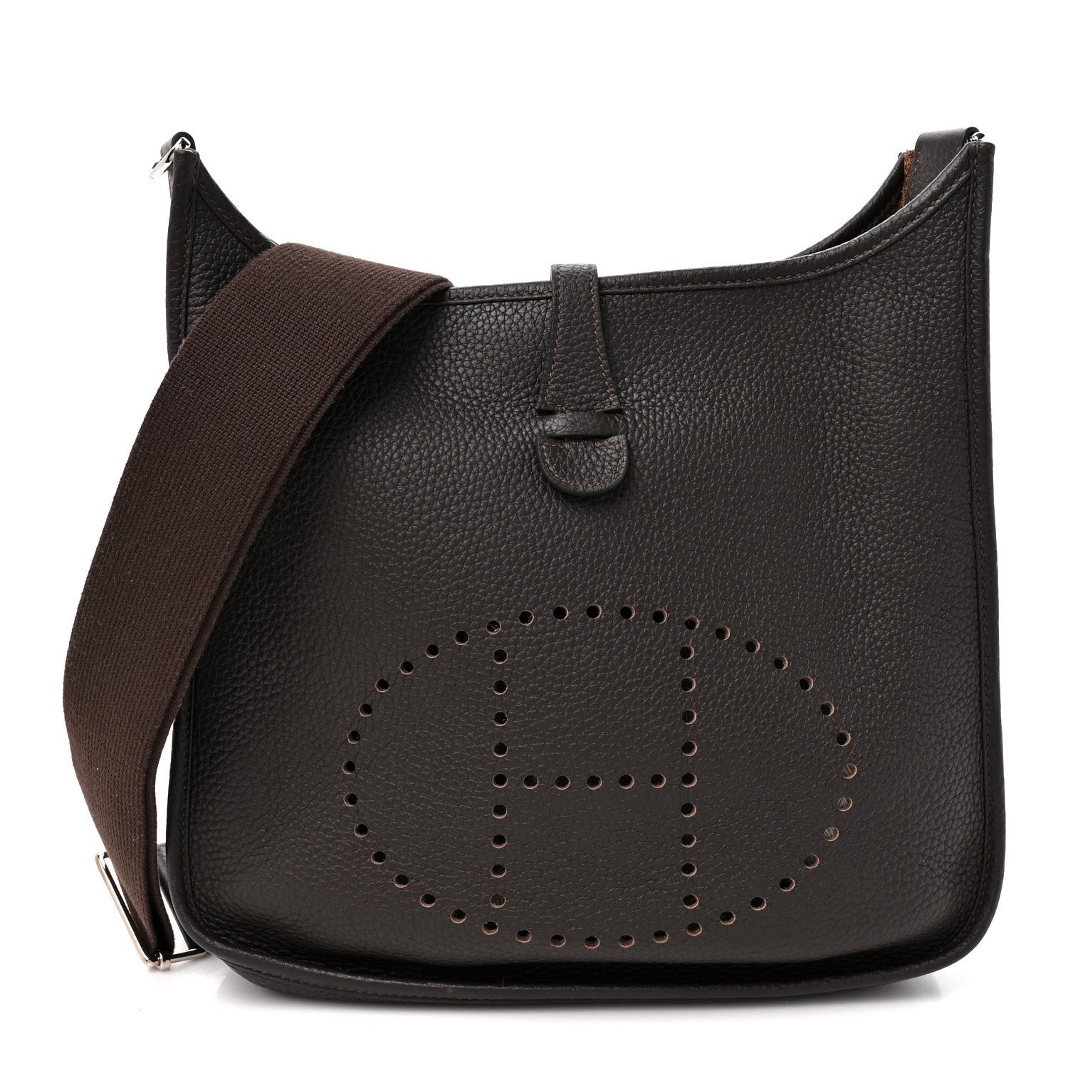 Hermes Taurillon Clemence Evelyne III PM Ebene