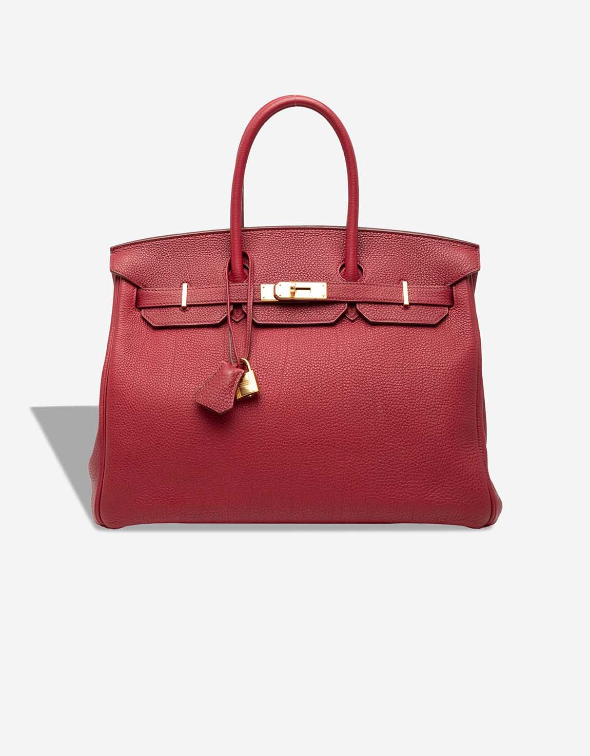 Hermes 
		Birkin 35 Togo Rouge Casaque    
