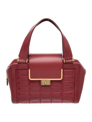 Leather Top Handle Bag