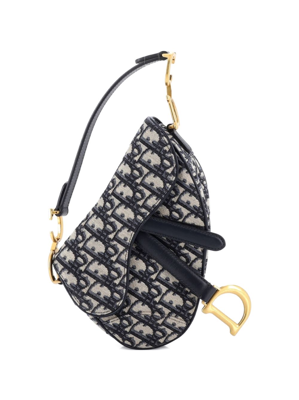Saddle Handbag Oblique Canvas Mini shoulder bag