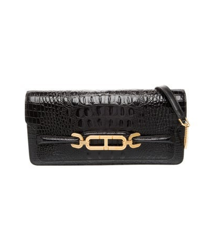 Tom Ford Ford Crocodile Shoulder Bag