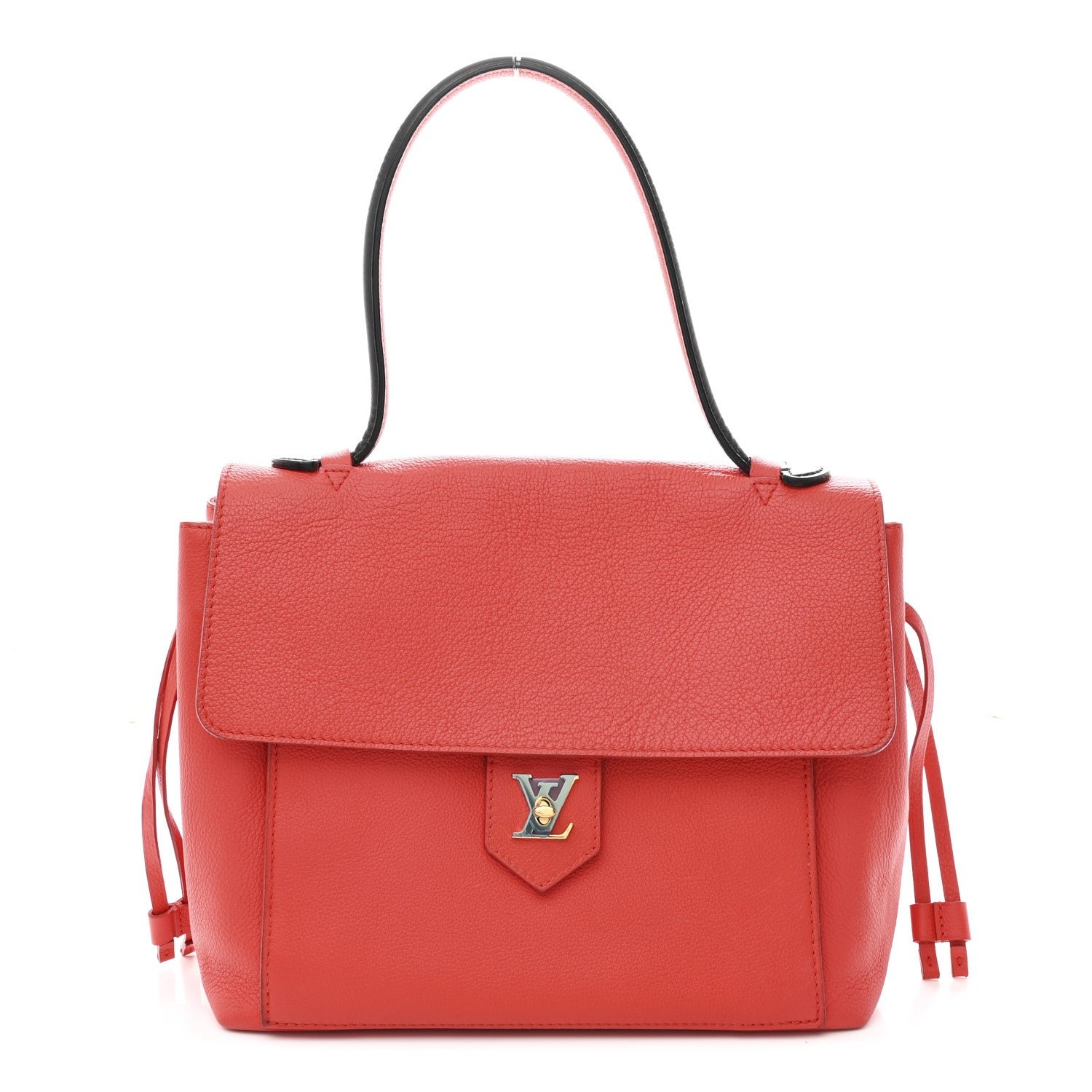 Louis Vuitton Louis Vuitton Calfskin Lockme PM Rouge