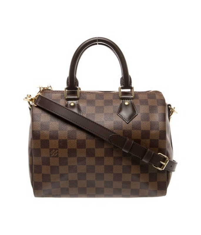 Louis Vuitton Vuitton Damier Ebene Speedy Bandouliere 25