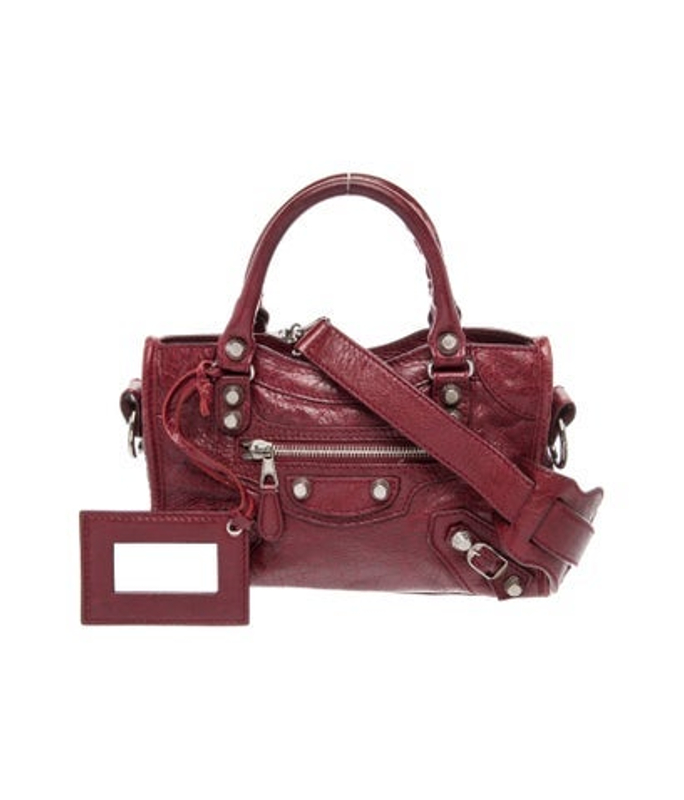 Balenciaga Leather Motocross City Giant Mini