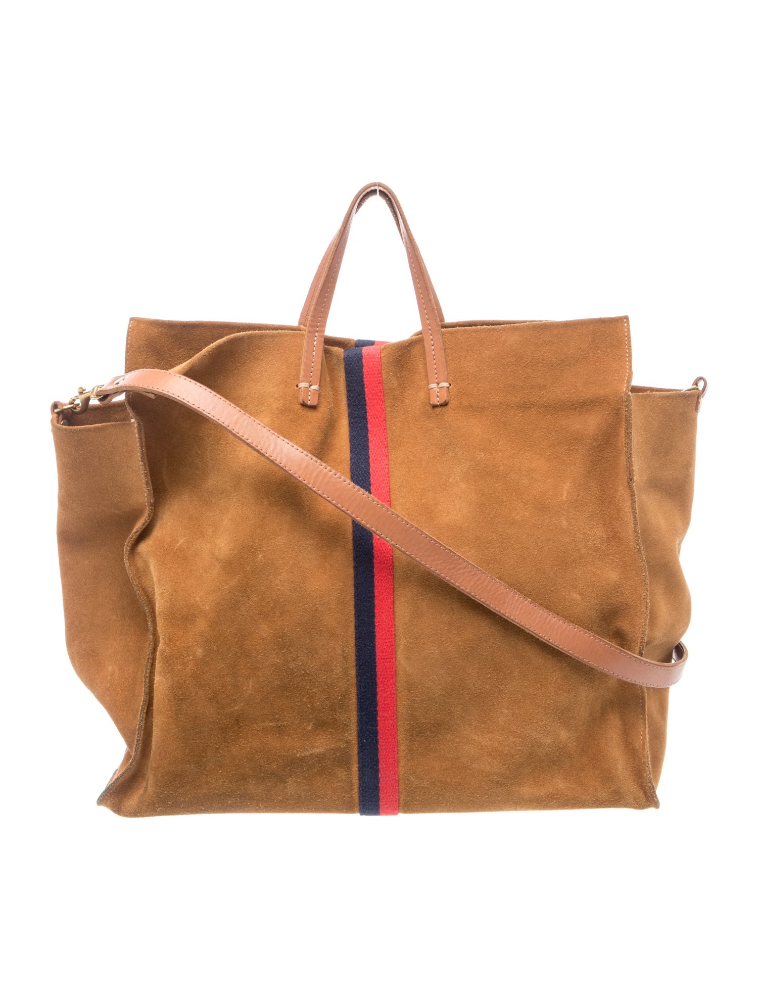 Suede Tote