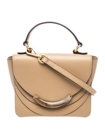Leather Top Handle Bag