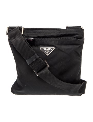 Tessuto Nylon Messenger Bag