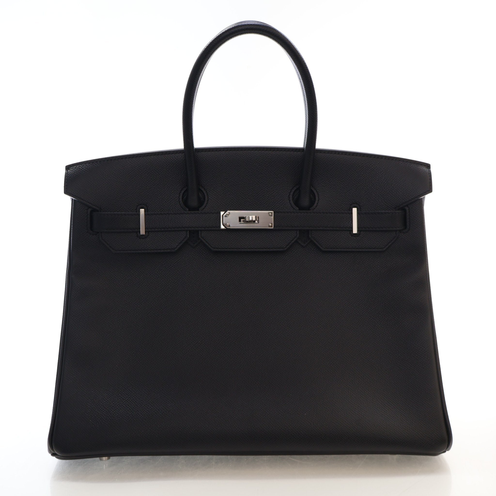 Hermes Noir Epsom Birkin 35