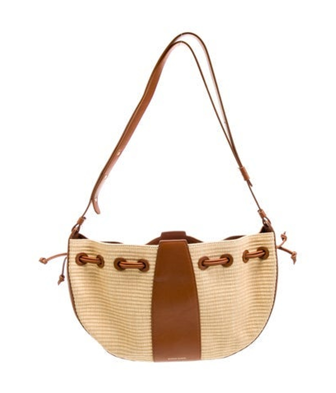 Mansur Gavriel Gavriel Raffia Shoulder Bag