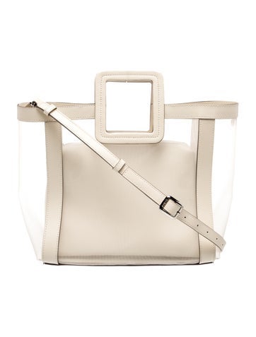 Staud Mesh Top Handle Bag