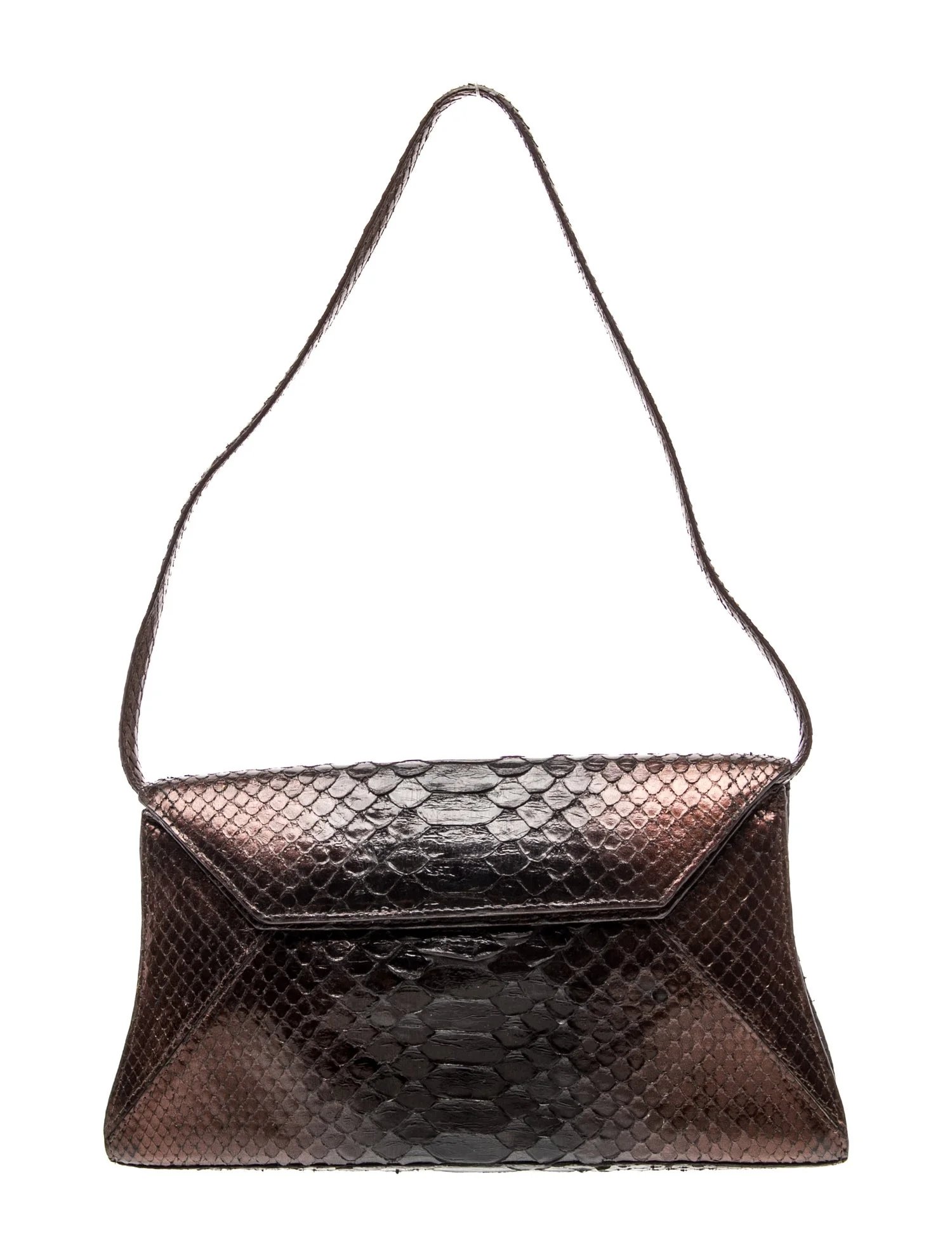 Nancy Gonzalez Python Shoulder Bag