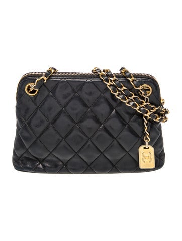 Quilted Chain Shoulder Bag
