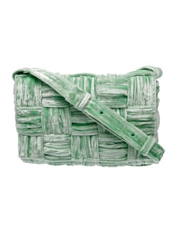 Bottega Veneta Velvet Shoulder Bag