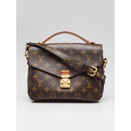 Louis Vuitton Louis Vuitton Louis Vuitton Monogram Canvas Metis Pochette Bag