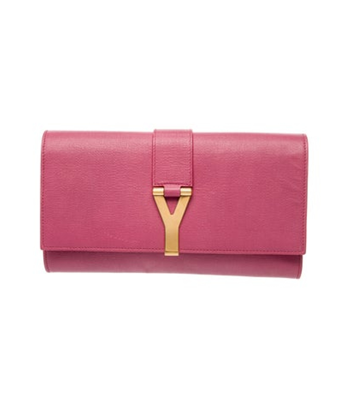 Saint Laurent Saint Laurent Leather Clutch