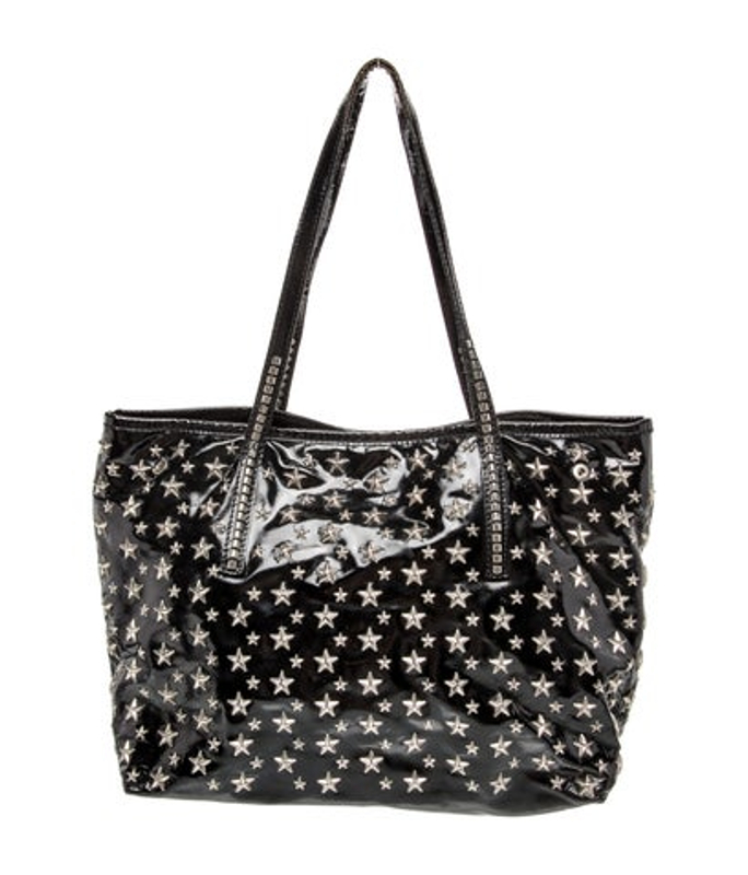 Jimmy Choo Choo Patent Leather Shoulder Bag