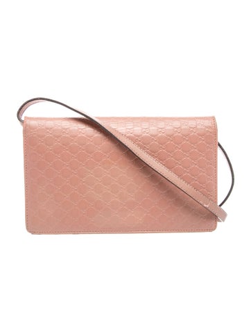 Microguccissima Microguccissima Wallet On Strap