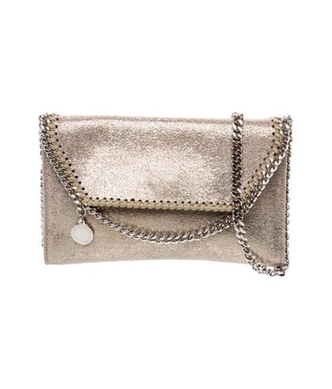 Stella McCartney Mccartney Vegetarian Suede Clutch