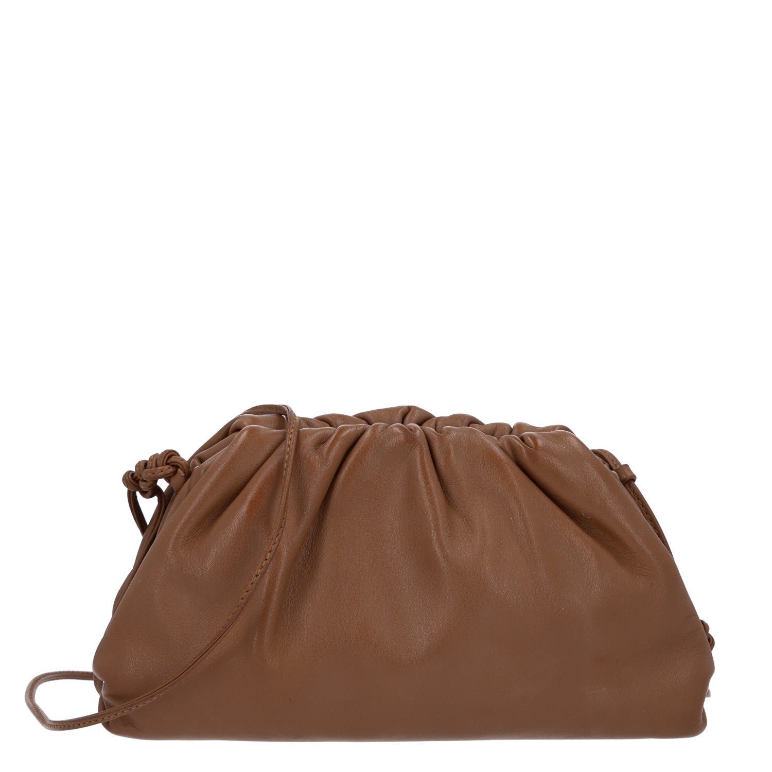 Bottega Veneta Butter Calfskin The Mini Pouch Camel