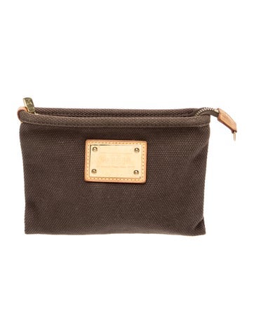 Canvas Pochette Plate PM Vintage