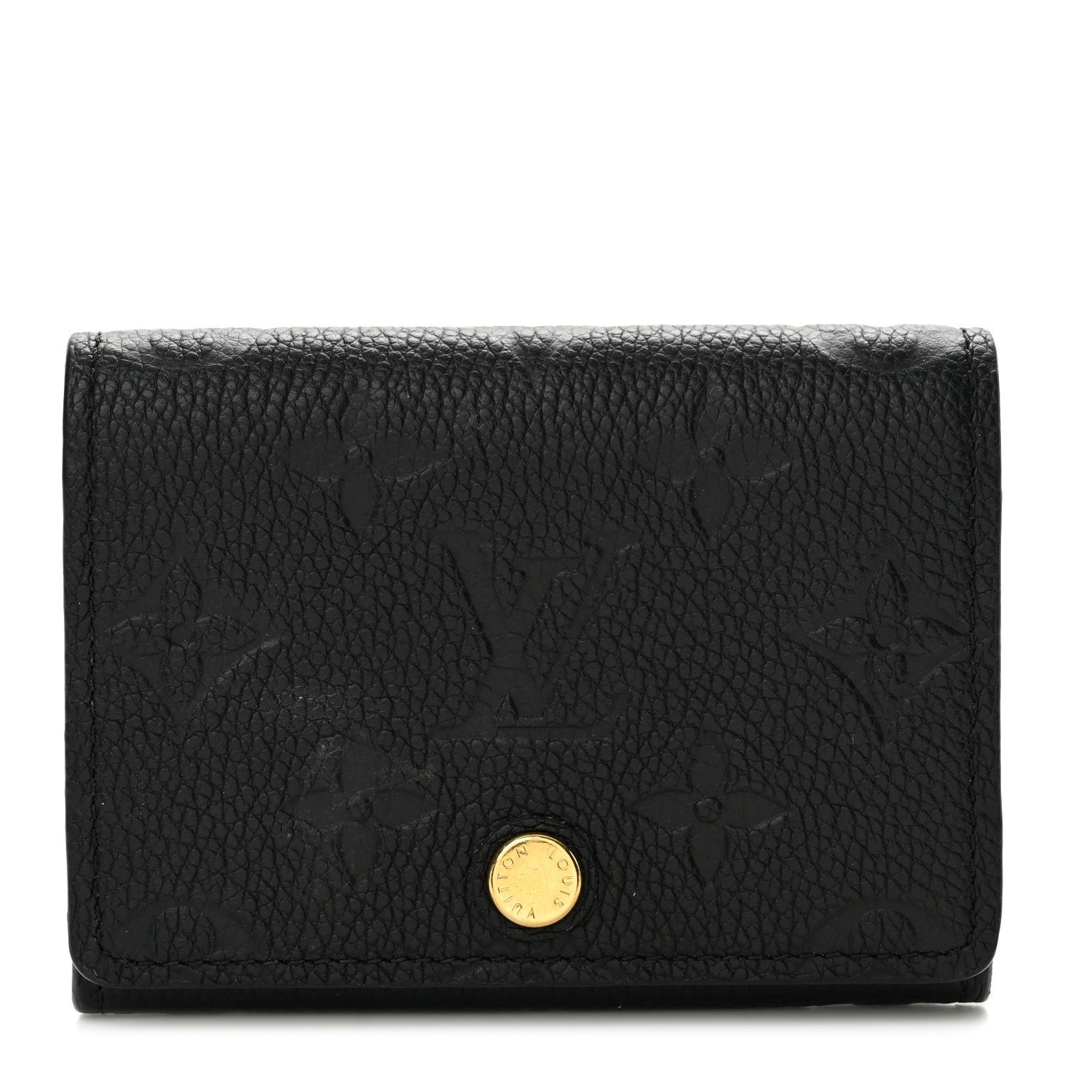 Louis Vuitton Empreinte Business Card Holder Black