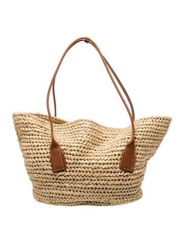 Raffia Basket Tote