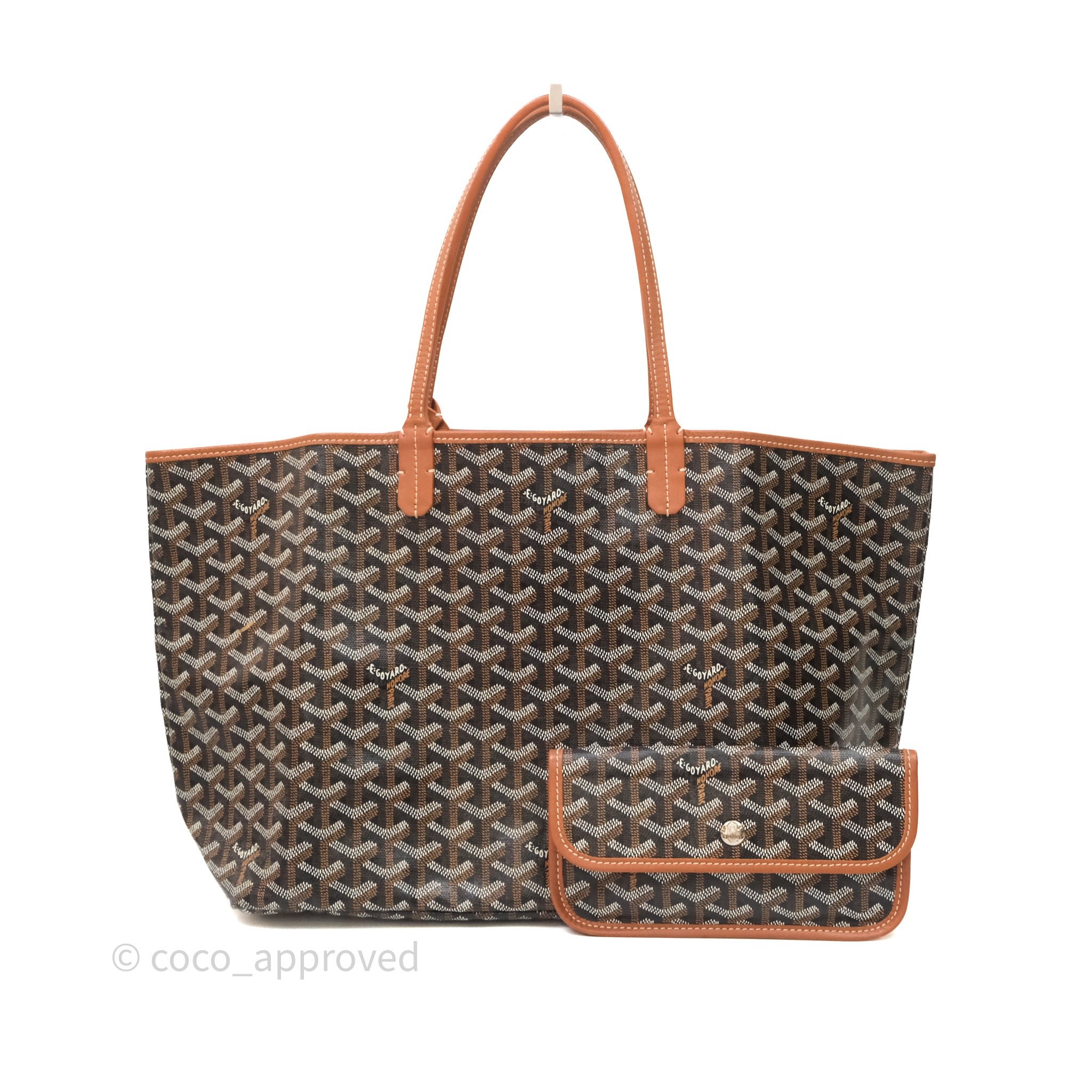Goyard St Louis PM Tan Black
