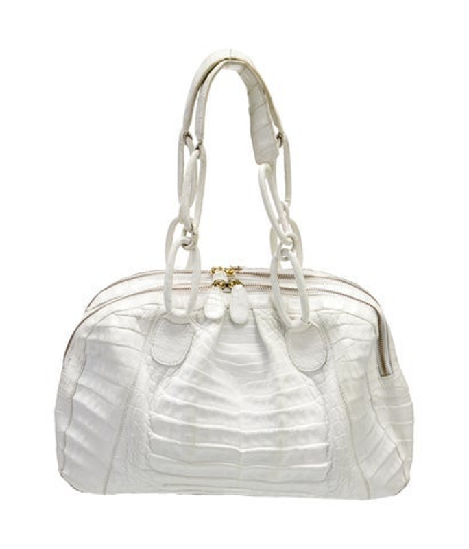 Nancy Gonzalez Gonzalez Crocodile Top Handle Bag