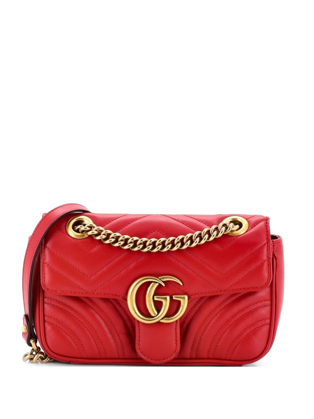 GG Marmont Flap Bag Matelasse Leather Mini crossbody bag