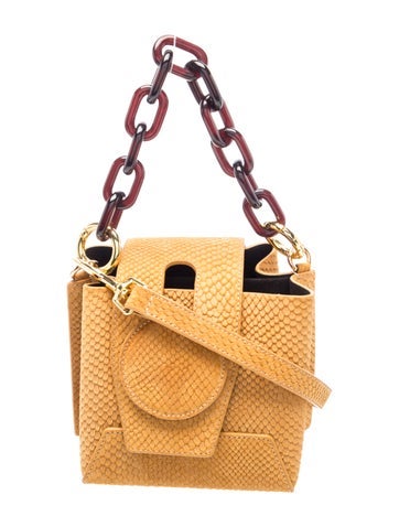 Yuzefi Leather Top Handle Bag