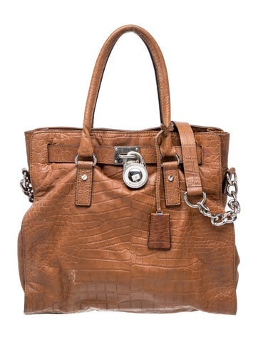 Michael Kors Leather Top Handle Bag
