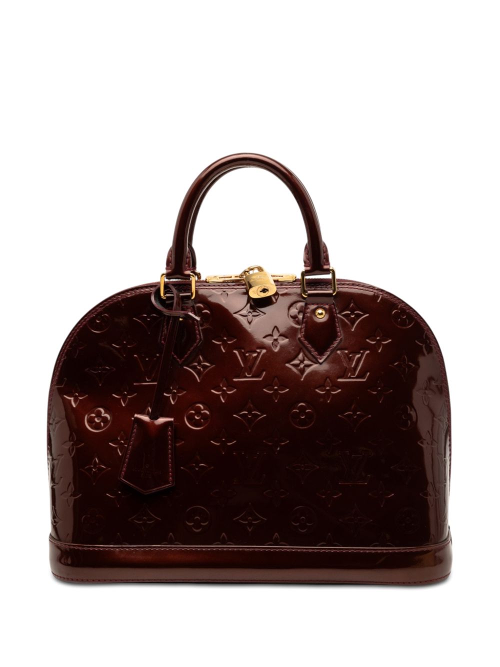 2012 Monogram Vernis Alma PM handbag