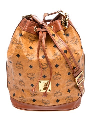 MCM Monogram Bucket Bag