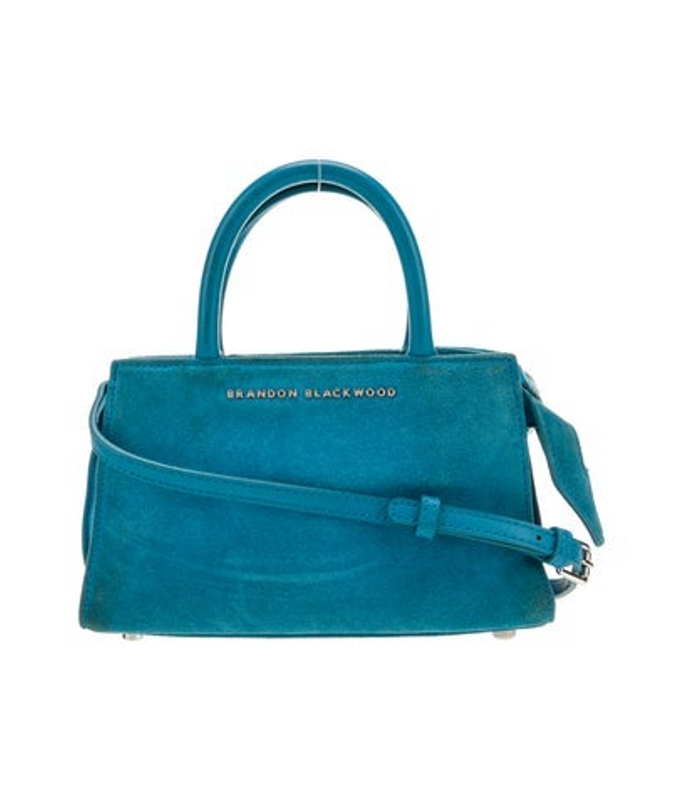Brandon Blackwood Blackwood Suede Top Handle Bag