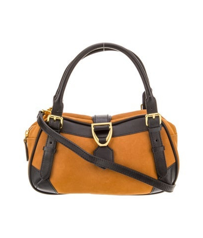 Manu Atelier Atelier Suede Top Handle Bag