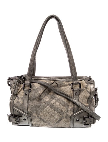 Nova Check Top Handle Bag